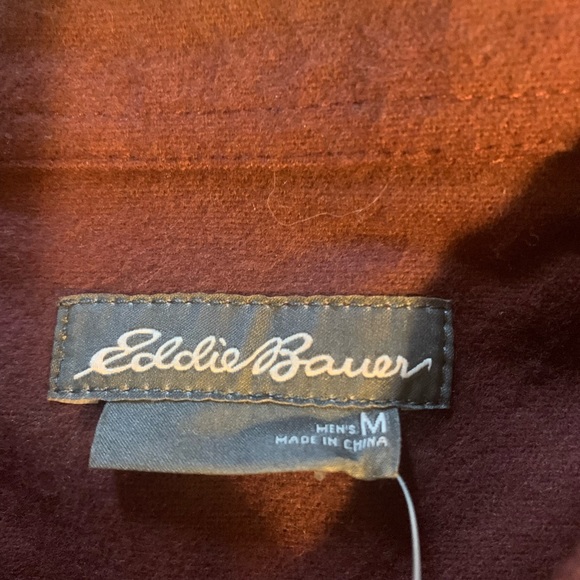 Eddie Bauer Double Brushed Chamois Shirt - Picture 5 of 8